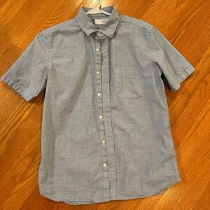 Old Navy Light Blue Casual Button Down Shirt